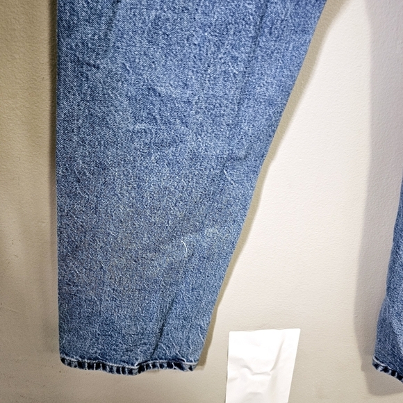 Good American Classic Blue Denim Jeans 15 Plus Size Straigt Leg - Picture 9 of 12